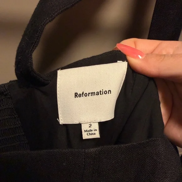 Reformation Delia Linen Dress - Picture 5 of 5